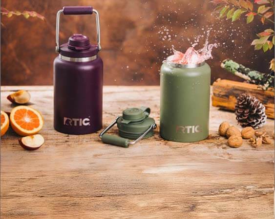 RTIC Outback Jug | One Gallon and Half Gallon Water Jugs | RTIC