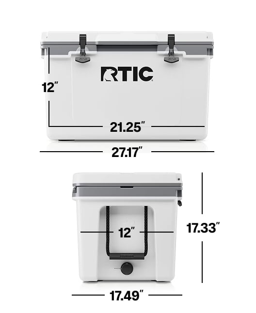 52 Ultra-Light Cooler: 30% Lighter Hard Sided Coolers | RTIC