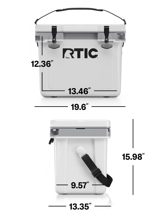 22 QT Ultra-Light Cooler | RTIC