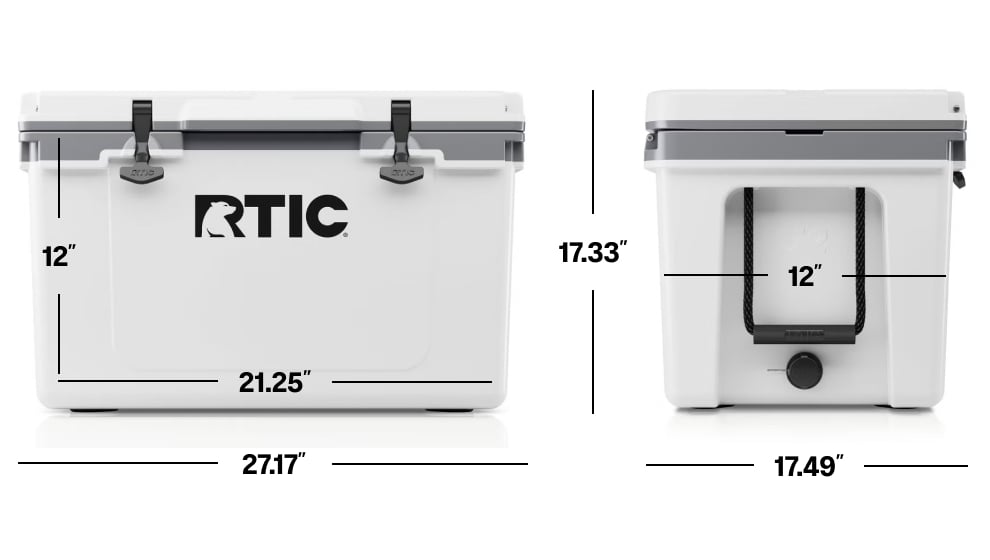 52 QT Ultra-Light dimensions