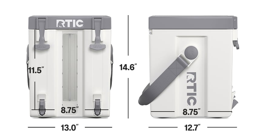 4 Gallon Double-Time Water Cooler Dimensions