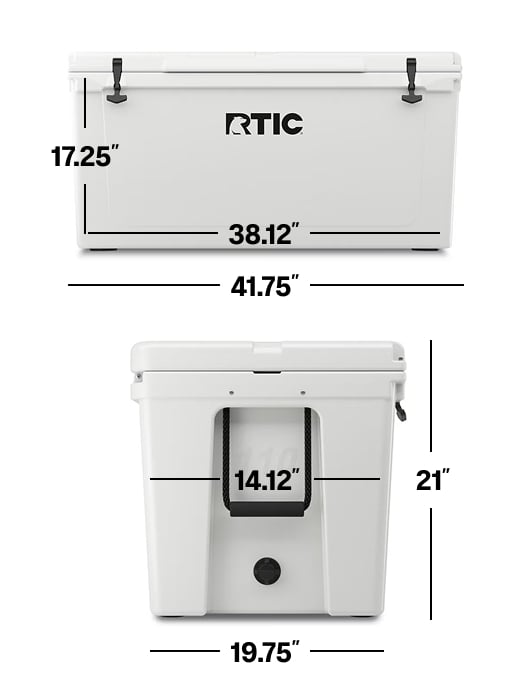 Durable 145 QT Hard Sided Cooler | RTIC