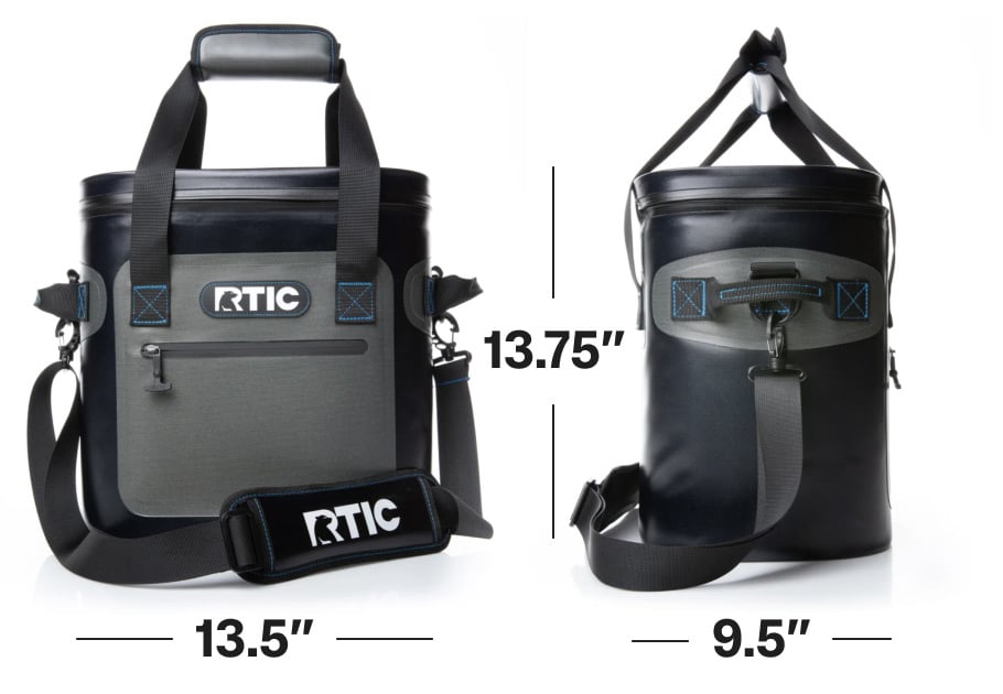 20 Can RTIC Ultra-Tough Soft Cooler Size & Capacity
